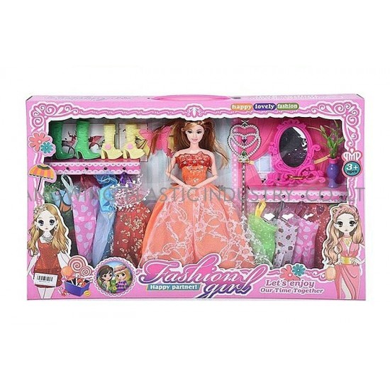 Fashion Doll With Dresses