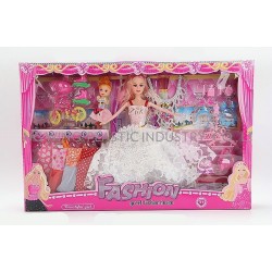 Fashion Doll With Dresses