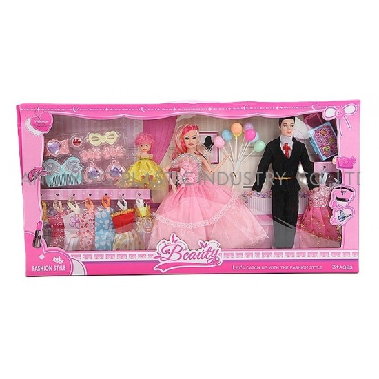 Fashion Doll With Dresses