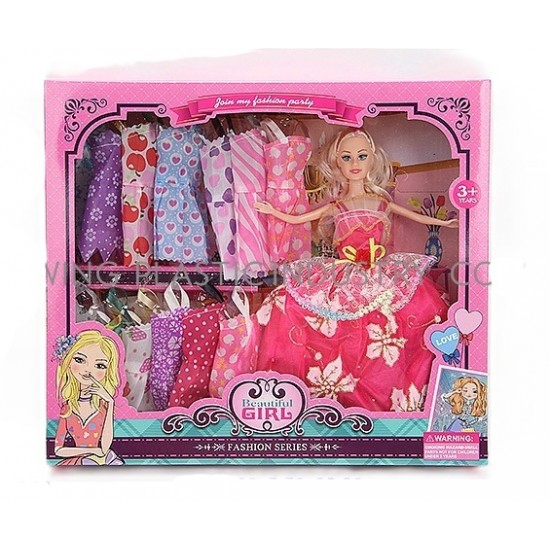 Fashion Doll With Dresses