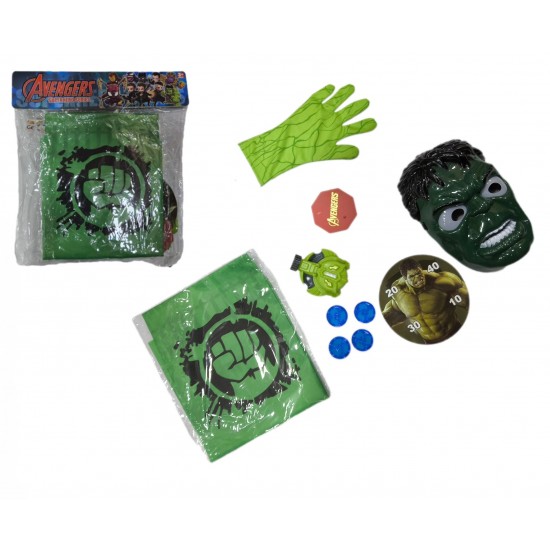 Hulk Clothing set 4 in 1 Mask , Clothes , Blast 