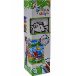 Washable Coloring Mat 50x50 CM