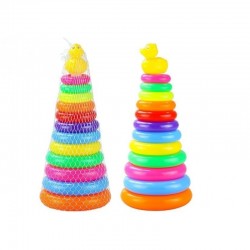 Rainbow Ring Tower (43 CM) 14 Pcs