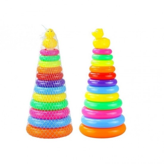 Rainbow Ring Tower (43 CM) 14 Pcs
