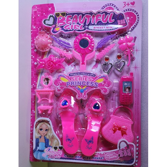 Makeup Beauty With Dolls Dress Tool Set