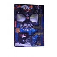 Police set with weapons