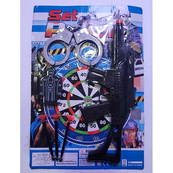 Police Toy Gun Set
