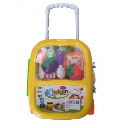 Kitchen Lunch Box Set With Trolley