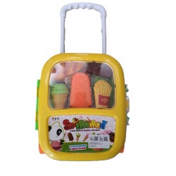 Food Lunch Box Set With Trolley