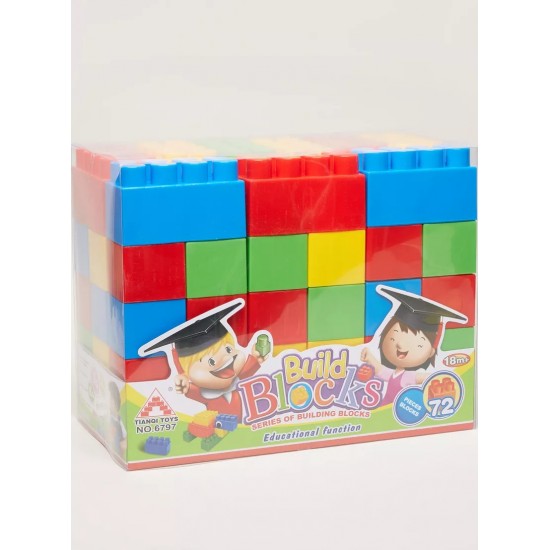 72-Pieces Jumbo Block Set