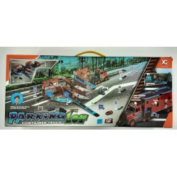 Parking container truck