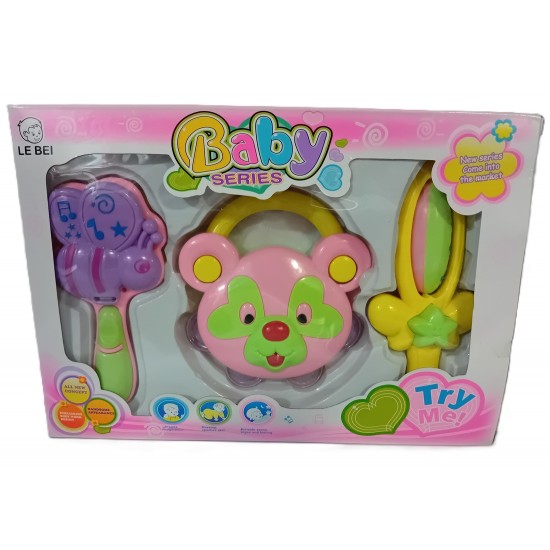 Plastic Non Toxic Rattle Set