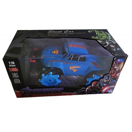 Super-Man Remote Control Toy Car – Avengers