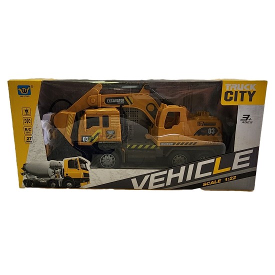 Toy Truck Construction Vehicles 1:22 Model 2.4GHZ Remote Control