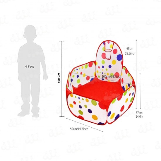 Kids Play Zone Tent with 30 Balls