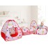 3-in-1 Folding Kids Play Tent with Tunnel
