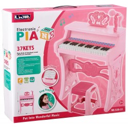 Keyboard Piano Learning Musical Toys ( Pink )