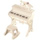 Keyboard Piano Learning Musical Toys ( White )