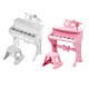 Keyboard Piano Learning Musical Toys ( White )