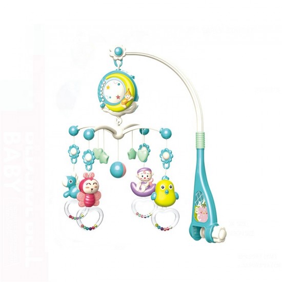 Automatic 360 Degree Rotate Baby Musical Mobile ( Blue )