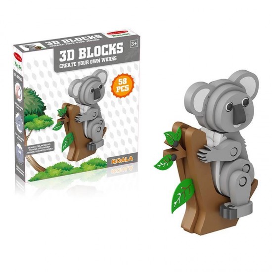 3D Koala Puzzle