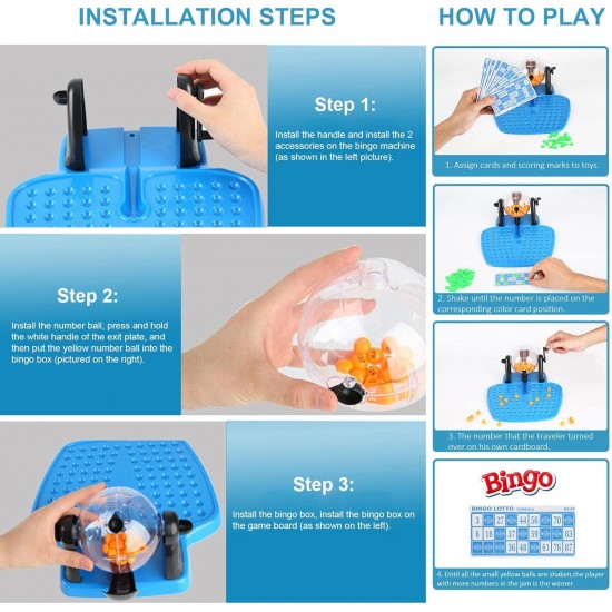 Bingo Game Set, 90 Balls