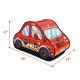 Red Color Fire Truck Car Style Kids Play Tent