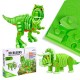 3D foam construction blocks, large dinosaur puzzle