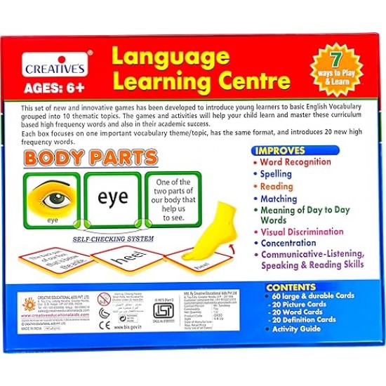Language Learning Centre-Body Parts