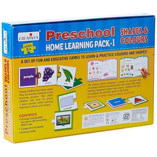 Pre-School Home Learning Pack- 1 