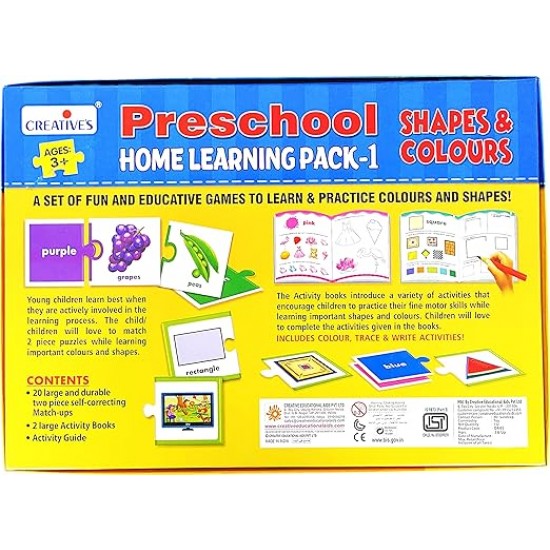 Pre-School Home Learning Pack- 1 