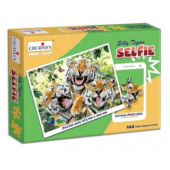Silly Tigers - 100 Piece Puzzle