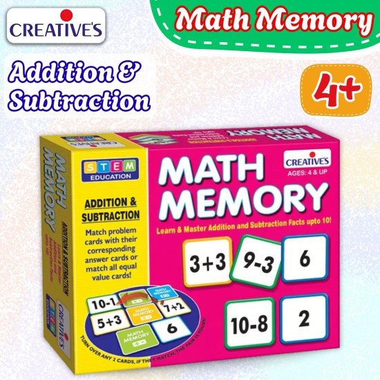 Math Memory - Addition and Subtraction