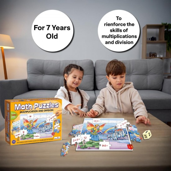Math Puzzles Multiplication & Division