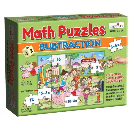 Math Puzzles - Subtraction