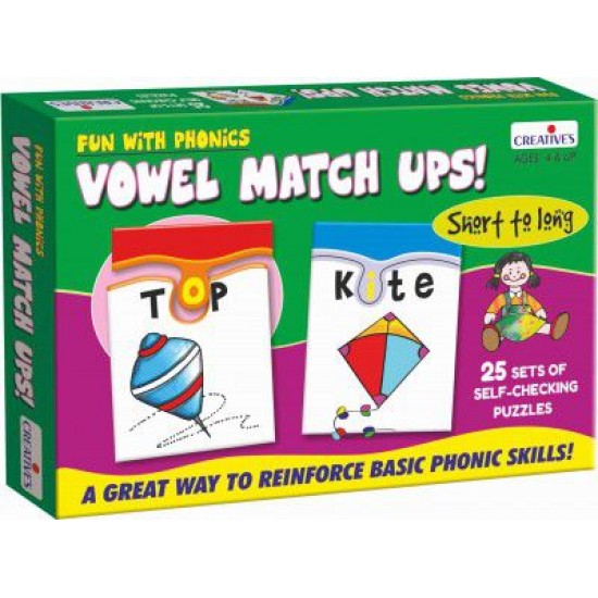 Fun With Phonics - Vowel Match Ups