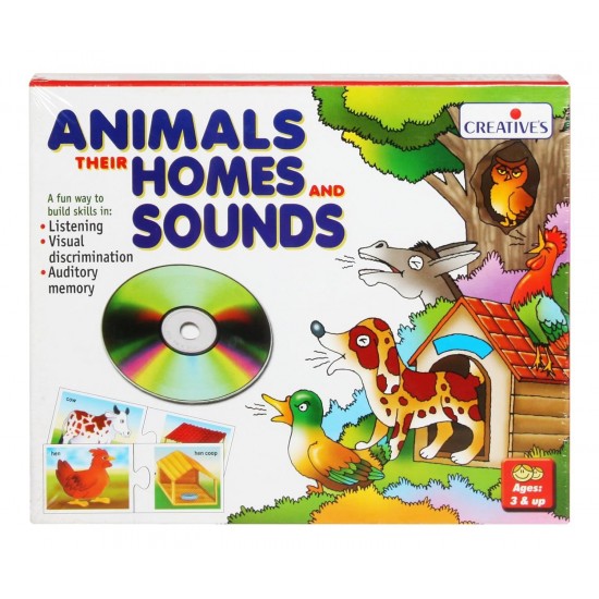 Animals Their Homes And Sounds (Cd)