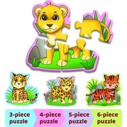 Early Puzzle Large - Jungle Cubs