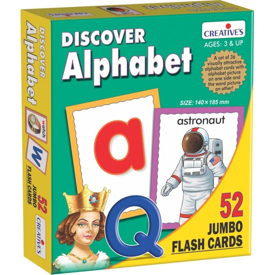 Discover Alphabet Flash Card Game