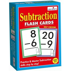 Subtraction- Flash Cards 
