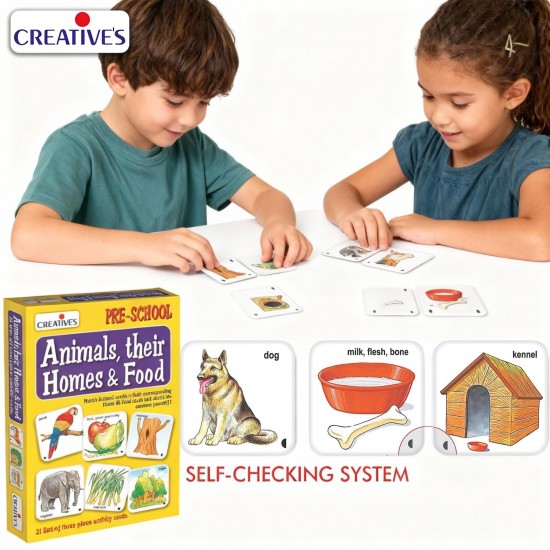 Animals, Their Homes And Foods