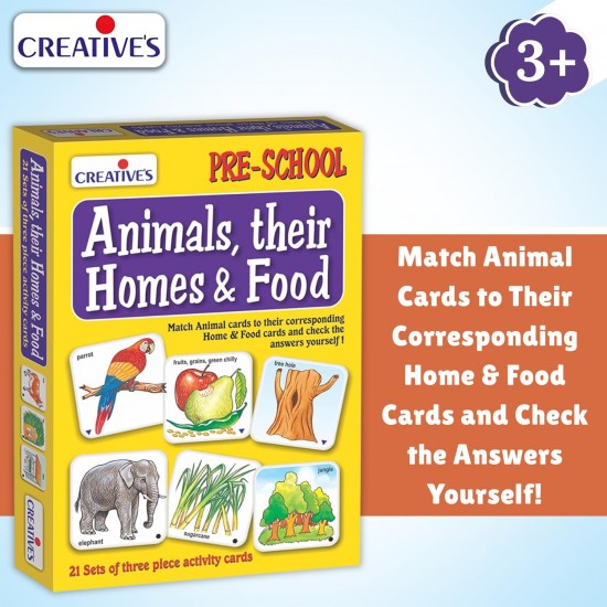 Animals, Their Homes And Foods