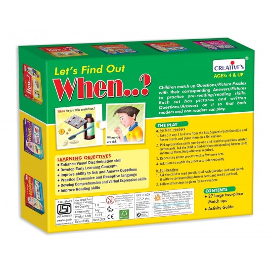 Let's Find Out- When?