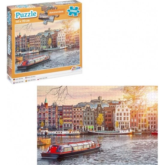 Grafix Puzzle | 1000 Pcs | Amsterdam