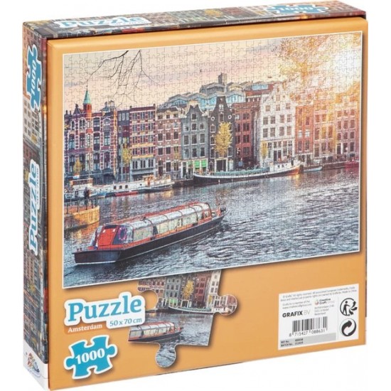 Grafix Puzzle | 1000 Pcs | Amsterdam