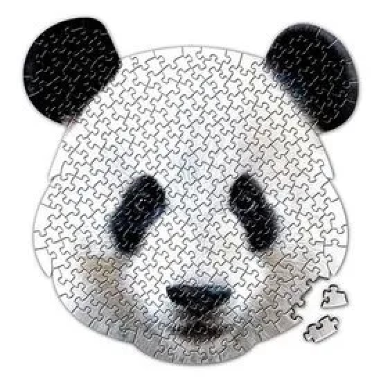 Panda puzzle with 236 pieces