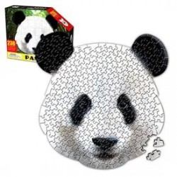 Panda puzzle with 236 pieces