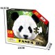 Panda puzzle with 236 pieces