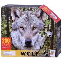 Jigsaw Puzzle Wolf - 236 pcs