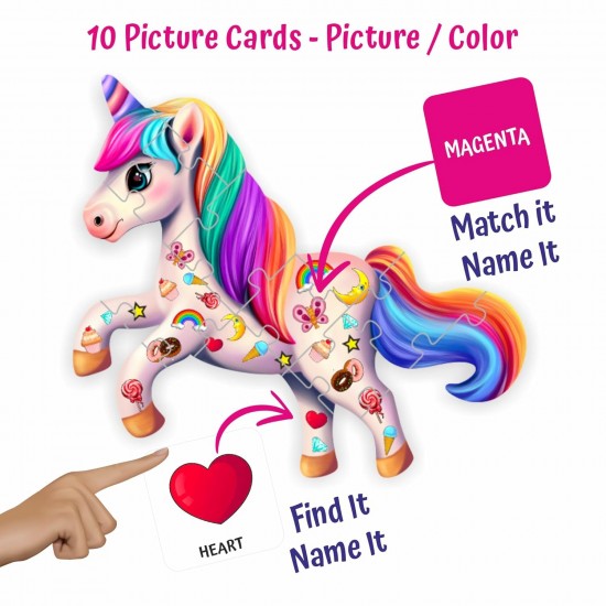 Shape Jigsaw Puzzle UniCorn